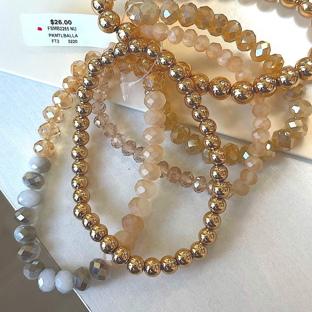 Stack of 5 bracelets NWT